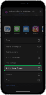 Pwa instruction iOS Safari